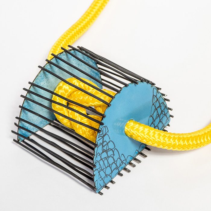 enamel, metal, rope jewellery